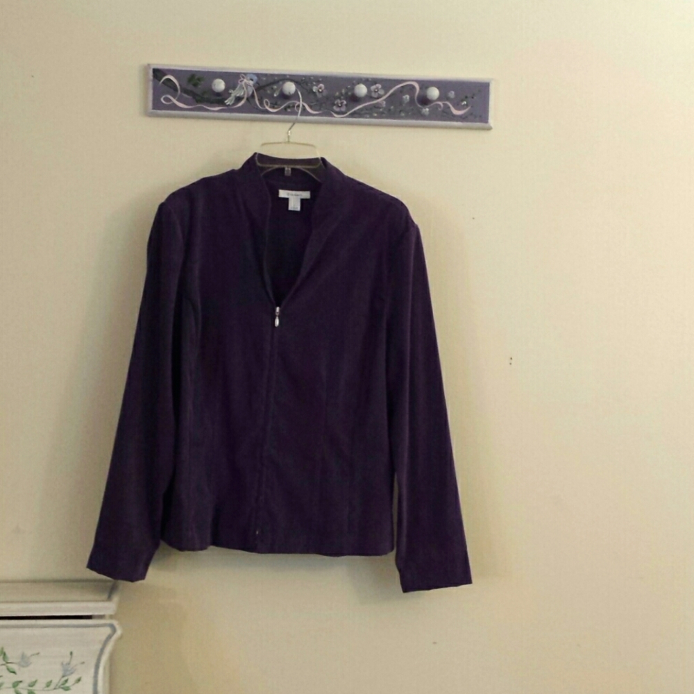 Dress Barn faux suede jacket